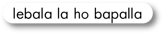 lebala la ho bapalla