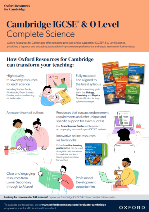 Oxford Resources for Cambridge - Oxford University Press Southern Africa