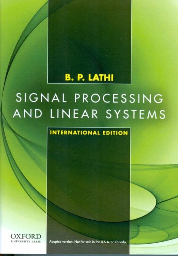 Signal Processing & Linear Systems ISE