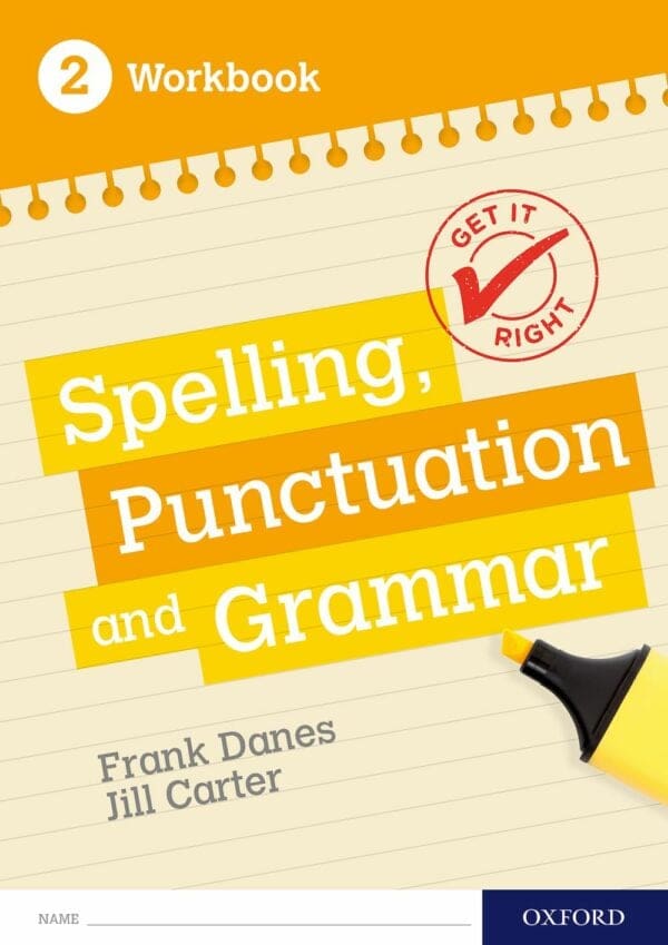 Spelling, Punctuation, and Grammar 2 Workbook