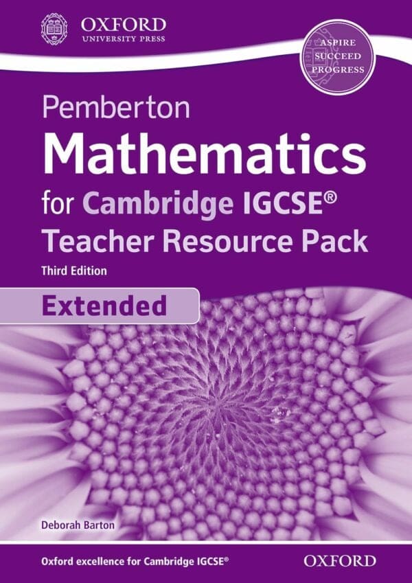 Pemberton Mathematics for Cambridge IGCSE Teacher Pack (Extended) 3rd edition