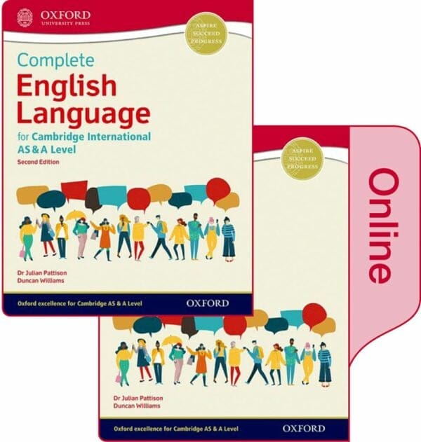 Complete Eng Lang  Cambridge Internat AS & A Level Print & Online Stud BK Pack