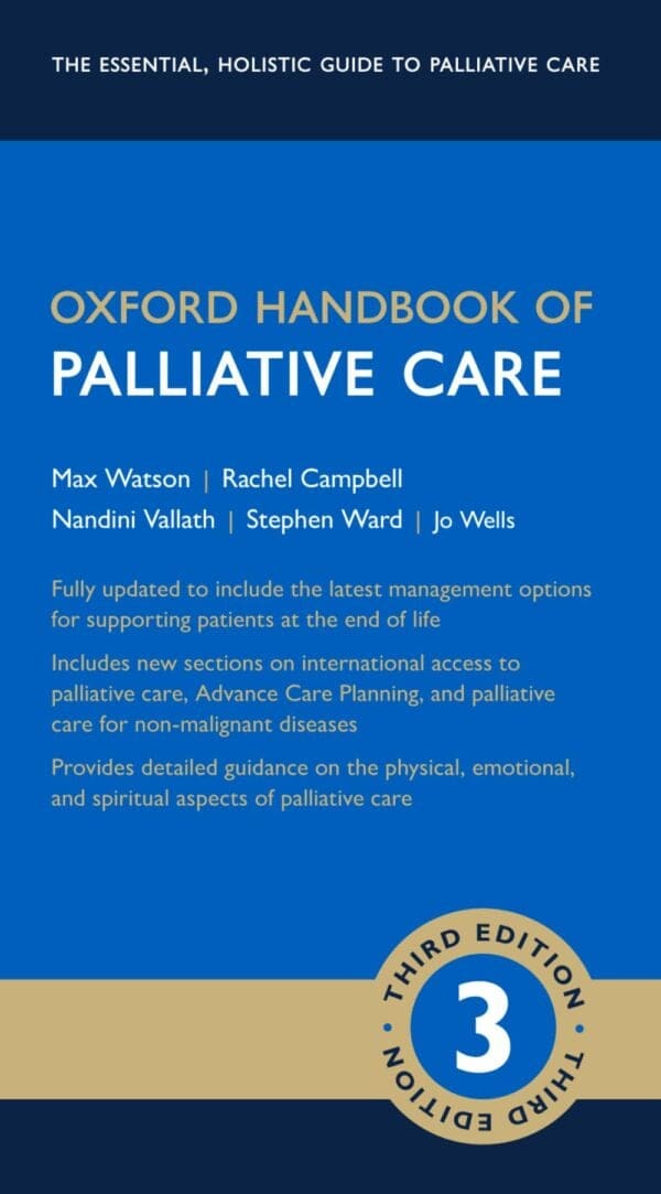 Oxford Handbook of Palliative Care 3e