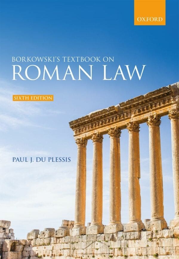 Borkowski's Textbook on Roman Law 6e