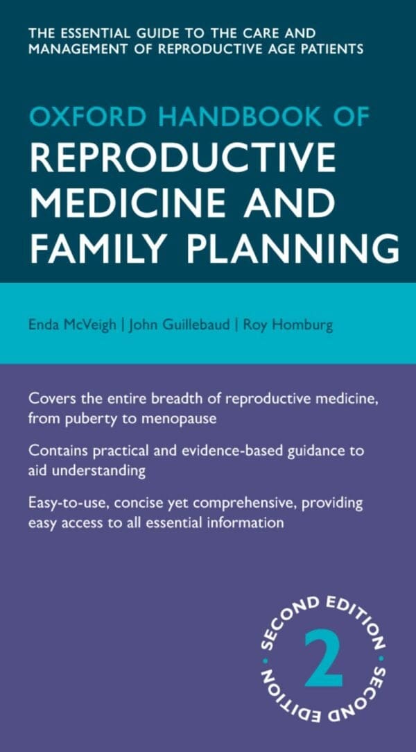 The Oxford Hnadbook of Reproductive Medicine and Family Planning 2e
