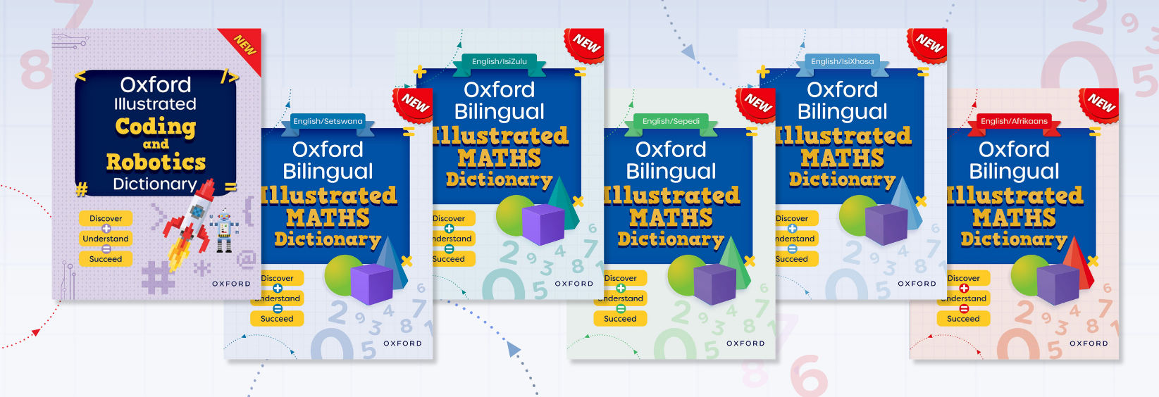 Oxford Bilingual Illustrated Maths Dictionary Eng-Afr