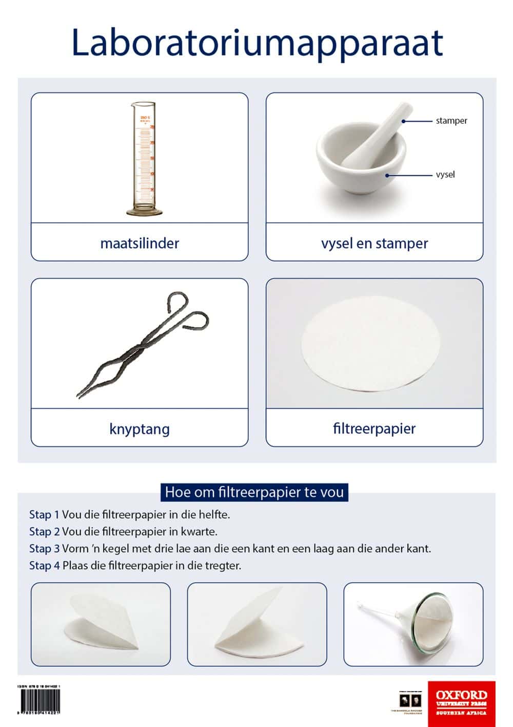 Poster: Natuurwetenskappe en Tegnologie - Laboratoriumapparaat (vlak 3)