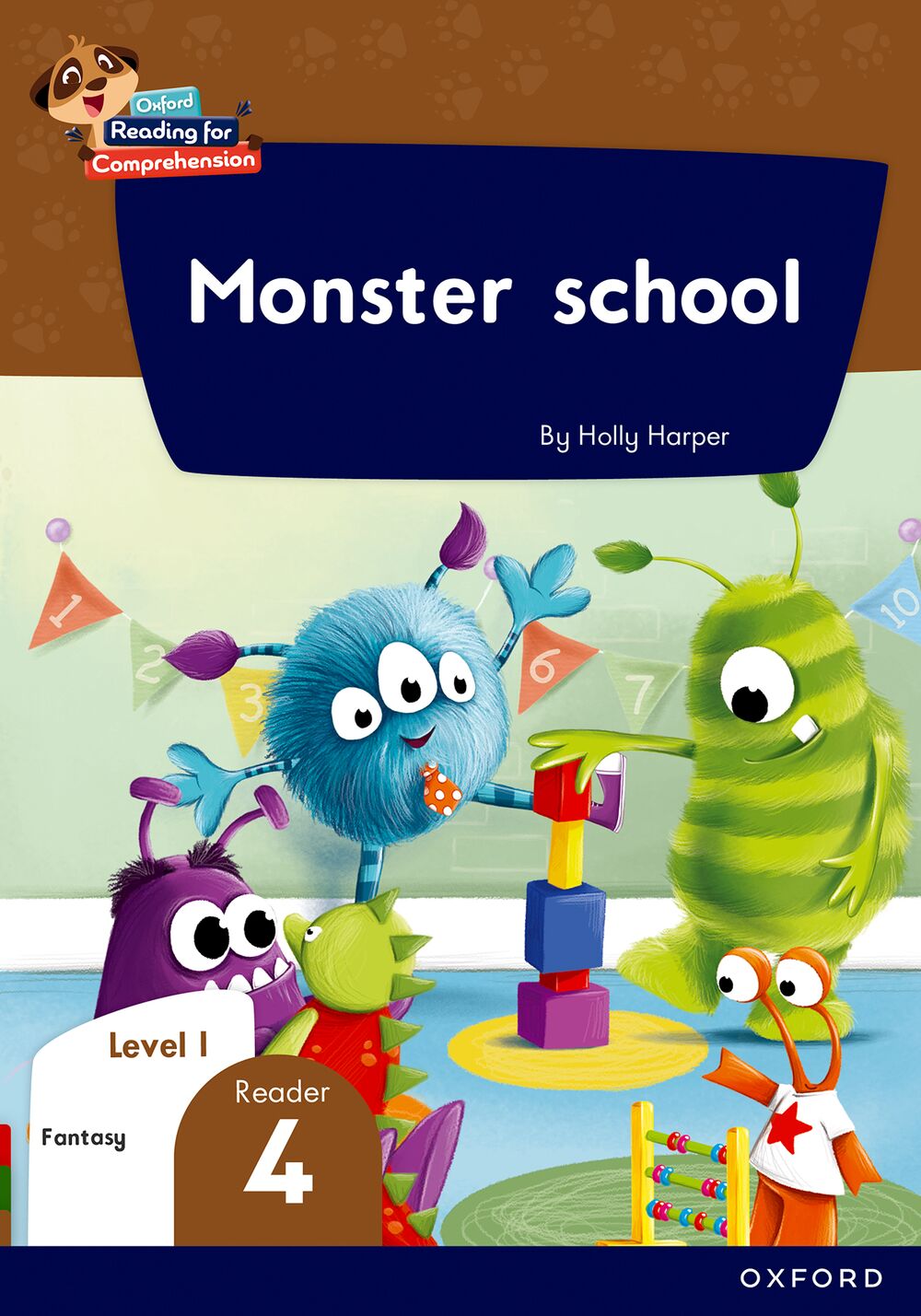 Oxford Reading for Comprehension HL Grade 1 Level 1 Reader 4: Monster School